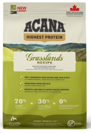Acana Acana Highest Protein Grasslands Dog 2kg