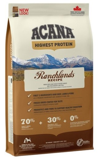 Acana Acana Highest Protein Ranchlands Dog 11,4kg