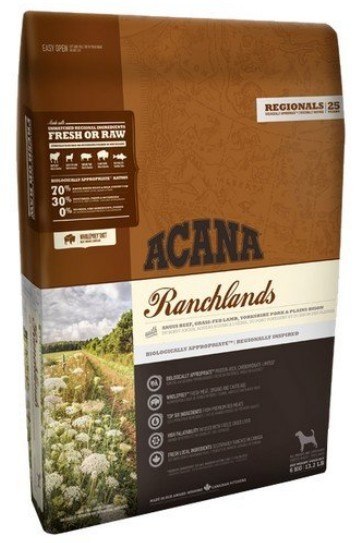 Acana Acana Highest Protein Ranchlands Dog 11,4kg