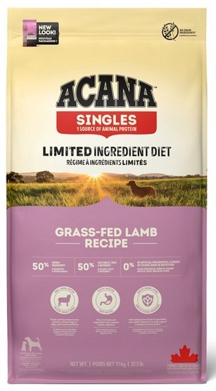 Acana Acana Singles Grass-Fed Lamb 17kg