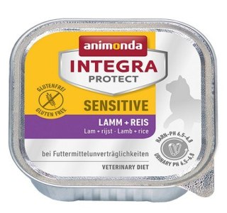 Animonda Integra Animonda Integra Protect Sensitive dla kota - z jagnięciną i ryżem tacka 100g