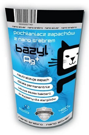 Bazyl Bazyl Ag+ Pochłaniacz zapachów 450g