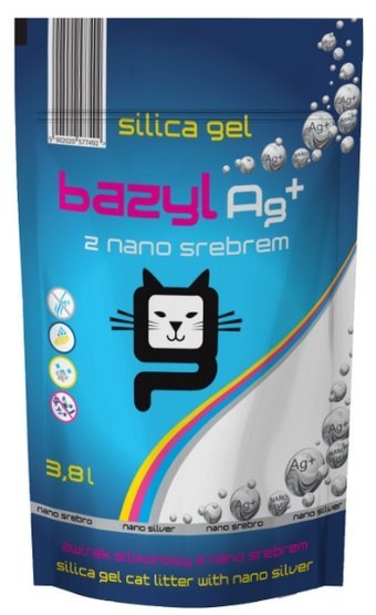 Bazyl Bazyl Ag+ Silica gel 3,8L