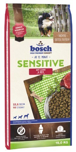 Bosch Bosch Sensitive Adult Lamb & Rice 15kg