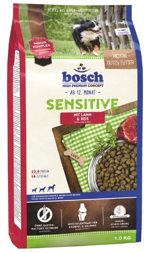 Bosch Bosch Sensitive Adult Lamb & Rice 1kg