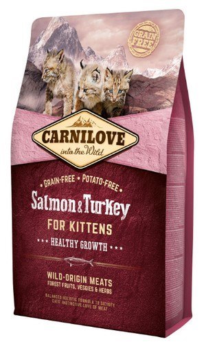 Carnilove Carnilove Cat Salmon & Turkey for Kittens - łosoś i indyk 2kg