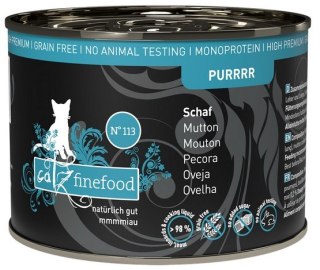 Catz Finefood Catz Finefood Purrrr N.113 Owca puszka 200g