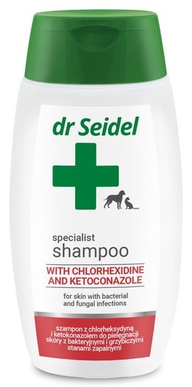 Dr Seidel Dr Seidel Szampon z chlorheksydyną i ketokonazolem 220ml