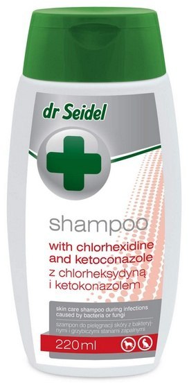 Dr Seidel Dr Seidel Szampon z chlorheksydyną i ketokonazolem 220ml