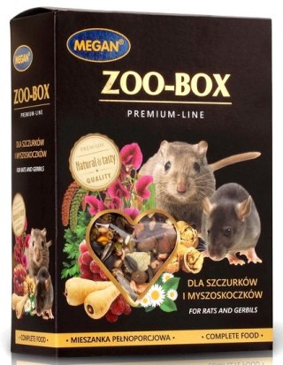 Megan Megan Zoo-Box dla szczura i myszoskoczka 550g