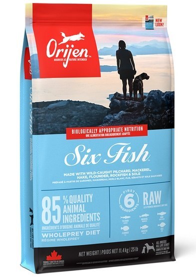 Orijen Orijen Adult 6 Fresh Fish 11,4kg