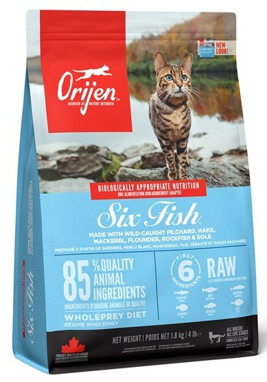 Orijen Orijen Cat 6 Fish 1,8kg