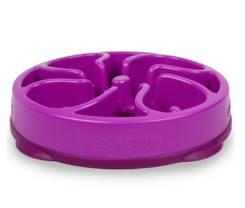 Outward Hound Outward Hound Fun Feeder Mini Miska spowalniająca fioletowa [51005]