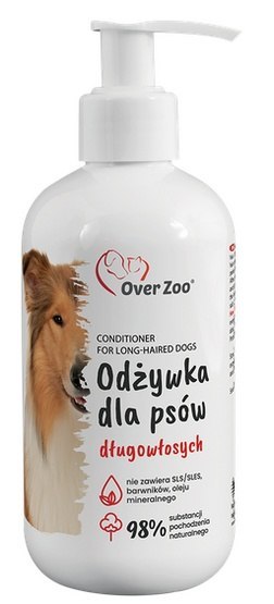 Over Zoo Over Zoo Odżywka dla psów długowłosych 240ml