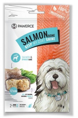 Pawerce Pawerce Salmon Bone Medium Breeds 2szt/op 110g/12cm