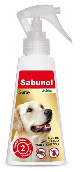 Sabunol Sabunol Spray przeciw pchłom i kleszczom dla psa 100ml