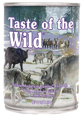 Taste of the Wild Taste of the Wild Sierra Mountain Canine puszka 390g