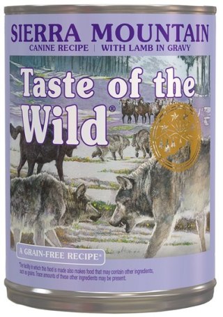 Taste of the Wild Taste of the Wild Sierra Mountain Canine puszka 390g