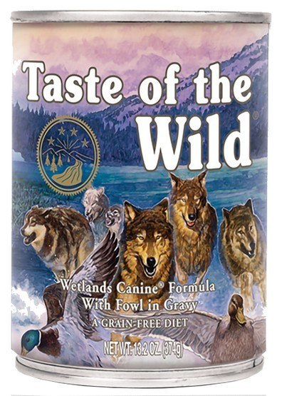 Taste of the Wild Taste of the Wild Wetlands Canine z mięsem z dzikiego ptactwa puszka 390g