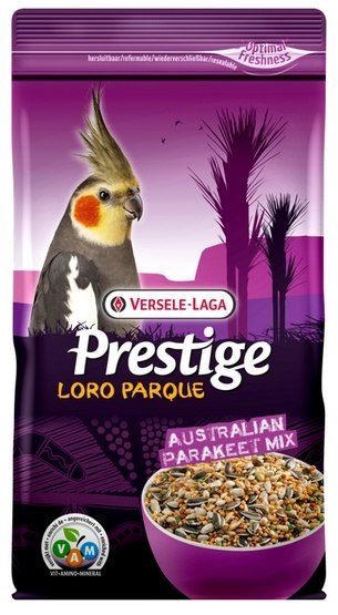 Versele-Laga Versele-Laga Prestige Australian Parakeet Loro Parque Mix średnia papuga australijska (nimfa) 1kg